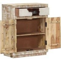 vidaXL Sideboard 60x30x75 cm Solid Mango Wood UK HOT