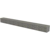 Gabion Wall with Covers Galvanised Steel Patio Stone Basket Multi Sizes vidaXL