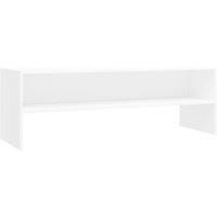 vidaXL TV Cabinet White 120x40x40 cm Engineered Wood