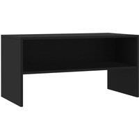 TV Cabinet Unit for Living Room Modern Stand 80x40x40cm Engineered Wood Black