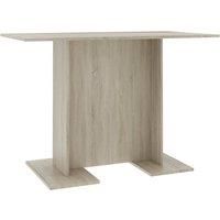 Dining Table Kitchen Dinner Table Dining Room Table Engineered Wood vidaXL