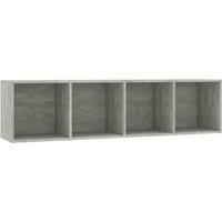 Book Cabinet/TV Cabinet Living Room Wall Shelf Book Stand Wall Rack vidaXL