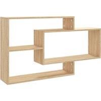 Wall Shelves Floating Rack Display Shelf Bookshelf Engineered Wood vidaXL