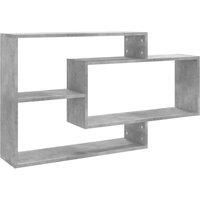 Wall Shelves Floating Rack Display Shelf Bookshelf Engineered Wood vidaXL