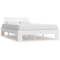 Solid Pine Wood Bed Frame Single Bed Bedroom Multi Colours Multi Sizes vidaXL