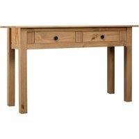 Solid Pine Wood Console Table Panama Range Drawers Table Multi Colours vidaXL