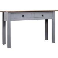Solid Pine Wood Console Table Panama Range Drawers Table Multi Colours vidaXL