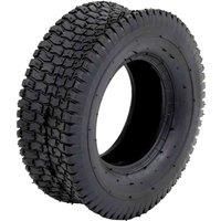 vidaXL 13x5.00-6 4PR Wheelbarrow Tyre - Black Rubber Spare Replacement for Sack Truck/Trolley - 30cm OD, 15cm ID, 140kg Load