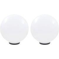Vidaxl LED Bowl Lamps 2 Pcs Spherical 50 cm