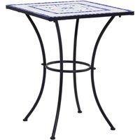 Mosaic Bistro Tables Outdoor Table Garden Balcony Dining Table Ceramic vidaXL