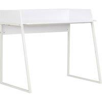 Computer Desk with Elevated Back Office Writing Table Multi Colours vidaXL