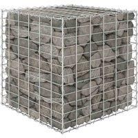 vidaXL Cube Gabion Raised Bed Steel Wire 60x60x60cm