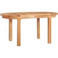 vidaXL Coffee Table 90x50x45 cm Solid Teak Wood