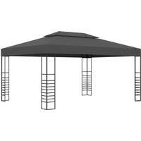 vidaXL Gazebo 3x4 m Anthracite