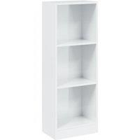 Bookshelf Standing Shelf Storage Rack Book Cabinet Engineered Wood vidaXL
