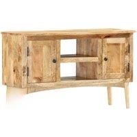 Solid Mango Wood Sideboard TV Cabinet Hifi Stand Lowboard Console Table vidaXL