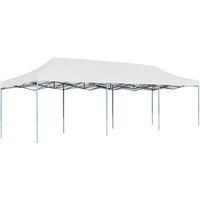 Vidaxl Folding Pop-up Party Tent 3x9 M White