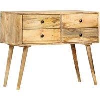 vidaXL Sideboard 85x40x71 cm Solid Mango Wood