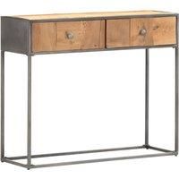 vidaXL Console Table 90x30x75 cm Solid Reclaimed Wood