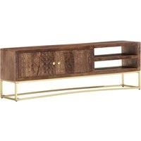 Solid Mango Wood TV Cabinet Bedroom Living Room Sideboard Lowboard vidaXL