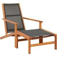 Garden Chair Outdoor Chair Seat Balcony Chair Solid Eucalyptus Wood vidaXL