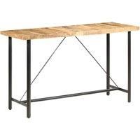 Bar Table Dinner Table Kitchen Dining Room Pub Table Rough Mango Wood vidaXL