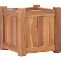 Vidaxl Raised Bed 30x30x30cm Solid Teak Wood