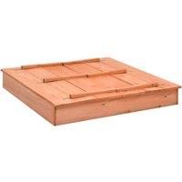 vidaXL Sandbox Firwood 95x90x15 cm