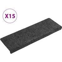 Stair Mats Carpet Stair Treads Decor Stair Step Protector Needle Punch vidaXL