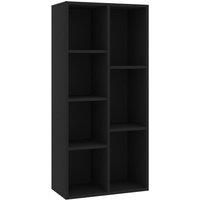 Book Cabinet Highboard Book Rack Stand Engineered Wood Multi Colours vidaXL