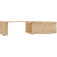 Vidaxl Coffee Table Sonoma Oak 150X50X35 Cm Engineered Wood