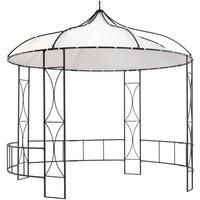 Vidaxl Gazebo 300X290 Cm White Round