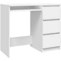 Desk Engineered Wood Computer Study Table Workstation Multi Colours vidaXL