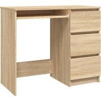 Desk Engineered Wood Computer Study Table Workstation Multi Colours vidaXL