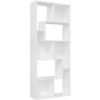 Book Cabinet Bookshelf Bookcase Storage Rack Book Stand Engineered Wood vidaXL