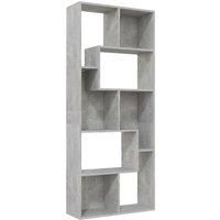 Book Cabinet Bookshelf Bookcase Storage Rack Book Stand Engineered Wood vidaXL