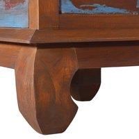 vidaXL TV Cabinet 110x35x40 cm Reclaimed Teak Wood