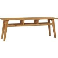 vidaXL TV Cabinet 120x35x45 cm Solid Teak Wood