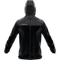 Jartazi Rain Jacket Bari Mens Waterproof Mock Neck Concealed Hood Jacket