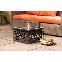 RedFire Fire Pit with BBQ Grill Mikor Black