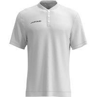 Jartazi Mens Polo Shirt Roma Button Plain T-Shirt Short Sleeve Top