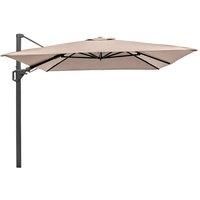 Platinum Challenger T2 3.5 x 2.6m Parasol (base not included) - Taupe