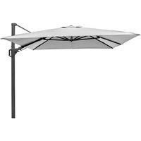 Platinum Challenger T2 3.5 x 2.6m Parasol (base not included) - Light Grey