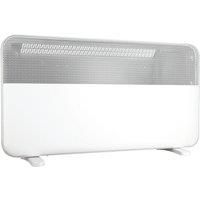 TCP 2000W Electric Portable or Wall-Mounted Convector Panel Heater White (157YE)