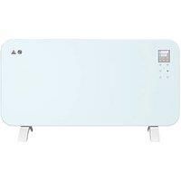 TCP Smart WiFi Electric Glass Panel Heater White - 830 x 450mm 2000w