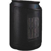TCP Smart WiFi Heater & Cooling Portable Fan 2000W Black Oscillating Timer