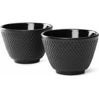 Bredemeijer Tea Box 9-Compartments Bamboo Without Window, Black, 279x220x71mm