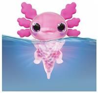 Animagic: Lets Glo Axolotl - Pink | Your Glowing, Floating, Squishy Best Friend | Drop In Water To Watch Them Glow! | Interactive Electronic Pet | For Kids Ages 4+