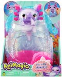 Animagic Lets Glo Axolotl Bubble Reef - Brand New