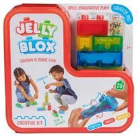 Jelly Blox - Creative Kit | Squishy Is More Fun! | Unique Squishy Building System | For Ouch-Free, Open, Imaginative Play | For Boys And Girls Ages 2+